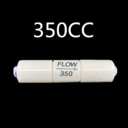 300CC 450CC 800CC 1500CC RO Water System Waste Water Flow Regulater Restrictor 1/4" OD Hose Reverse Osmosis Quick Pipe Fittiing