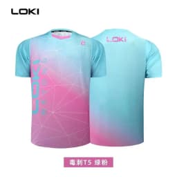LOKI Table Tennis Jerseys Training T-Shorts New Style Absorb Sweat Comfort Top Quality Ping Pong Shirt Cloth Sport