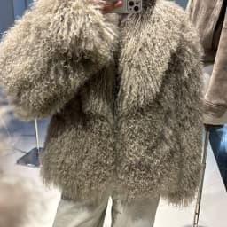 YOLOAgain 2025 Winter Warm Women's Real Mongolia Sheep Fur Jacket Plus Size 8XL Sheep Fur Coat