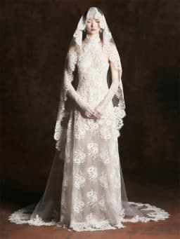 Tokyo Customized White Halter Necklink Wedding Dress Detachable Sleeves Backless Bridal Gown Elegant Lace A-Line Wedding Gown