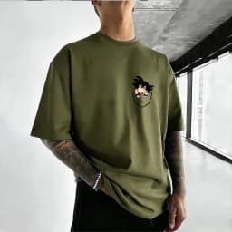 2026 Summer Hot Sale Dragon Ball Anime Pattern Family Parent-child T-shirts High Quality Short Sleeved Breathable Streetwear Top