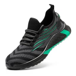 Steel Toe Work Shoes for Men Lightweight Safety Sneakers Comfortable Breathable Anti-Puncture Construction Working Shoes Boots