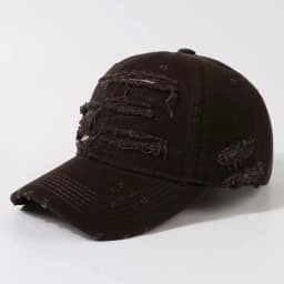 New Ripped Rimmed Baseball Hats for Men and Women Old Curved Brim Caps Personalized Casual Shade Outdoor Sunscreen Hip Hop Hats