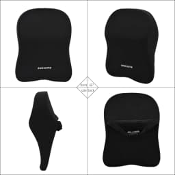 Car Lumbar Back Support Headrest Neck Pillow Memory Foam Lumbar Pillow Universal Soft Neck Pillows Cushion Car Seat Cushion