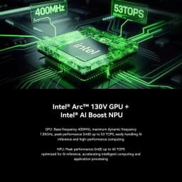 GMKtec K17 Plus Intel Core Ultra 5 226V/258V MINI PC Win11 Pro LPDDR5 M.2 NVMe SSD WIFI6E BT5.2 2.5G MINI PC Gamer Computer