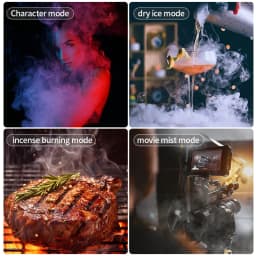 Ulanzi FM01 40W Portable Smoke Machine 10m Wireless Control Dry Ice Fog Machine Photography Smoke Effect for Film Production