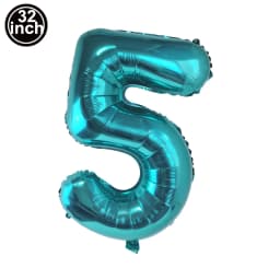 Balloon 1 Number Balloons Wild One Green Globe Blue Figure 1 Birthday Big Large 32 inch Red Rose Golden Silver Black Colorful