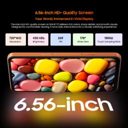 Blackview Wave 7C Smartphone 6.56 inch HD+ IPS Eye-Comfort Screen Display 5000mAh 64GB 128GB 32MP Camera AI CellPhone