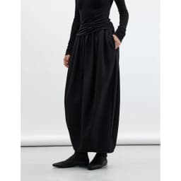 100% Wool Three-Dimensional Cut Flower Bud Skirt, Designed with a Relaxed and Lazy Style, New Model for Women in the Fall/Winter 2026 Season