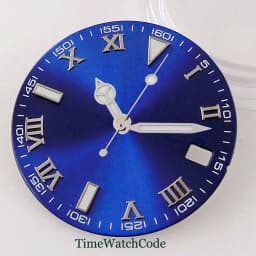 29mm Luminous Watch Dial Roman Number Watch Face Hands For NH35A ETA 2824 PT5000 ST2130 Miyota 8215 821A DG2813 3804 ST1612 Date