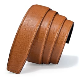 New Blue Color Cowskin Genuine Leather Automatic Buckle Belts for Men Casual Cowboy Belt without buckle Replacement belts