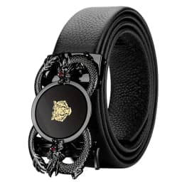 Genuine Leather Click Belts for Men Luxury Brand Designer FashionAutomatic Buckle Men's jeans High Quality Waist Male Strap