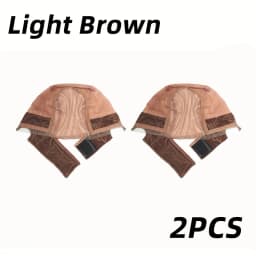 Female Headband Wig Cap Hd Lace Wig Cap For Wig Making U Part Wig Caps With Adjustable Velvet Wig Grip To Wear Wig Nude Hair Net