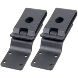 2PCS Belt Loops Clip For DIY Knife Kydex Sheath Holster with Screws Spare Parts 360 Degree Rotation Swivel