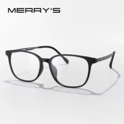 MERRYS DESIGN Men Pure Titanium Ultra-Light And Comfortable Unisex Eyeglasses Frame Women TR90 Eyewear Glasses Frame S2840