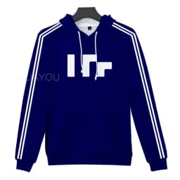 Quackity Cosplay Merch Dream-Smp 3D Printed Blue Fashion Long Sleeve Hoodie Kids Sweatshirts Men Women Casual Hoodie Plus Size
