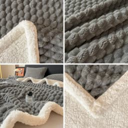 Thick Turtle Velvet Warm Autumn Winter Blankets for Bed Fluffy Soft Double Layer Plush Blanket Grade A Sherpa Fleece Sofa Throw