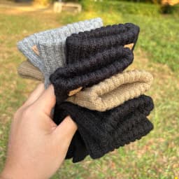 Winter Thick Elastic Knitted Gloves Warm Writting Office Cycling Fingerless Glove for Men Women Touchscreen Driving Work Gloves