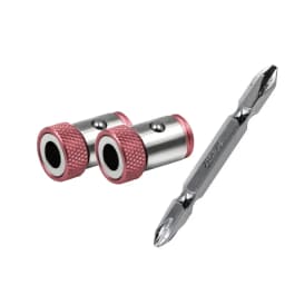 3pcs Magnetic Bit Holder Alloy Electric Magnetic Ring Screwdriver Bit Strong Non-slip Magnet Ring for Phillip Bit Magnetizer