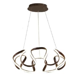 Modern Pendant Light Nordic Twisted Led Chandelier Ceiling Lamp Living Dining Room Chandelier Corridor Personalized INS Fixture