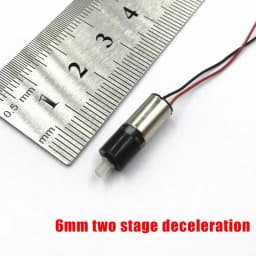 1pc Planetary Gear Motor 6mm DC 3V 1200RPM Coreless Gearbox DIY Robot Car Planetary Reduction Motor Electric Motors Gearmotors