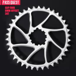 Round Oval 0mm Offset For SRAM Gx XX1 Eagle GXP PASS QUEST Crankset Round MTB Narrow Wide Chainring 28T 30T 32T 34T 36T 38T