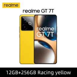 Global Version realme GT 7T 5G Smartphone Dimensity 8400-MAX 6.8'' 120Hz Display 7000mAh 120W SUPERVOOC Charge Camera 50MP