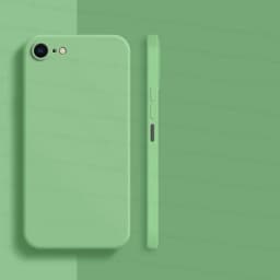 For iPhone 8 Case For iPhone SE 2022 2020 7 8 Cover Case Luxury Shockproof Soft TPU Liquid Silicone Phone Back Case For iPhone 8