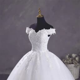 Ashley Gloria Pure White Wedding Dresses Elegant Boat Neck Ball Gown Simple Vestido De Noiva Plus Size Robe De Mariee