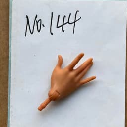 Monster Doll Replacements hands Slim Doll Colorful Hands Clear White Brown Green Purple Blue White Color Doll Parts