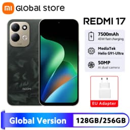 New Xiaomi Redmi 17 4G Smartphone Global Version 6.9" Display 120Hz 7500mAh 45W Turbo Charging 50MP Camera MTK Helio G91-Ultra C
