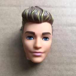 1/6 Scale Male Doll Head with Super White Beige Brown Skin for DIY Makeup Practice Collectible Figure Accessory Part