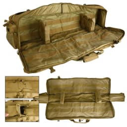 M249 Tactical Hunting Rifle Gun Bag Heavy Duty Gun Carry Bag 1000D Oxford Paintball Airsoft Air Gun Case With Shoulder Strap