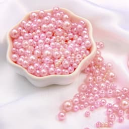 150Pcs Mix Size 3-8mm Beads With Hole Colorful Pearls Round Acrylic Imitation Pearl for DIY Jewelry Making Necklace Bracelet