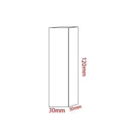 Plexiglass Square Block Jewelry Display Stand Stamping Cosmetics Holder Photography Props Dolls Perfume Organizer Riser Case