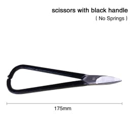 British Blue & Black Handle Jewelry Shears - Flat Stainless Steel Cutting Pliers for Gold & Silver Crafting (Sizes 7# & 8#)