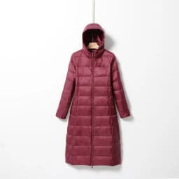 Women's Lightweight Down Jacket Long White Duck Down Coat Hooded Slim Fit Thin Winter Outerwear Puffer Jacket Women JK-071