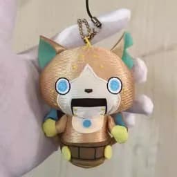 New Kawaii Cute Anime Yo-Kai Watch Mini Plush Keychain Small Pandent Kids Stuffed Toys For Children Gifts 11CM