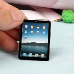 Mini Mobile Phone Ipad Laptop Notebook Macbook Miniature Model Toys For Blythe Bjd Ob11 Dolls 1/6 Dollhouse Scenes Accessories