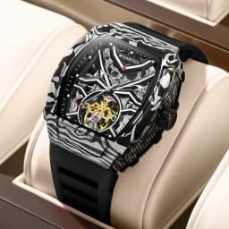 Fully Automatic Skeleton Mechanical Watch, Fashionable Personality, Luxury Hot Men's Watch, Casual Business Watch