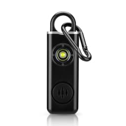 130dB Self Defense Alarm Carrying Scream Loud USB Recharging Panic Alarm Anti-wolf Alert for Girl Child Women Emergency Alarm