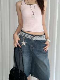 Fashionable Lace Belt With A Unique Design For Women Suitable For Skirts And Jeans A Great Accessory For A High-End Look