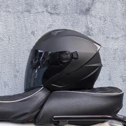ORZ motorcycle helmet, half face, double mirror, all season men's and women's fashion, half helmet, all season universal