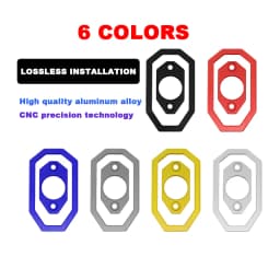 For Honda ADV 350 ADV350 2021-2025 2026 Motorcycle CNC Aluminum Exhaust Hood Decorative Cover Exhaust Tail End Protective Cover