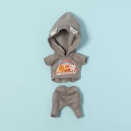 Cartoon OB11 overalls jumpsuit clothes clothes With Hat Doll Accessories Clothing for ob11,obitsu 11,molly, gsc,1/12 BJD Dolls