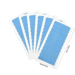 72Tabs(6sheets)Hair Extension Tape Double Sided Adhesive Replacement Tape Professional Strong Tapes for Tape in Hair Extensions