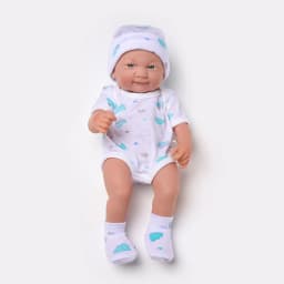 14 Inch 35cm Vinyl Baby Doll with Clothes Realistic Newborn Baby Doll Outfit Set Soft Body Reborn Doll Birthday Gifts Kids Toys