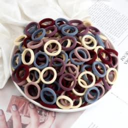 20-100Pcs Hairband Mixed Color Small Elastic Rubber Bands Hair Accessories For Woman Girls Kids Ponytail Holder Scrunchies Gifts