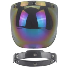 12 colors bubble visor high quality outdoor retro motorcycle helmet sun shield EVO motorcycle helmet protective shield