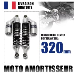 Motorcycle Shock Absorber 320mm Air Protection Falling Spring Suspension Motor Dirt Bike Scooter Quad ATV VVT Shocks Absorbers